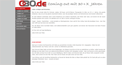Desktop Screenshot of co30.de