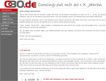 Tablet Screenshot of co30.de